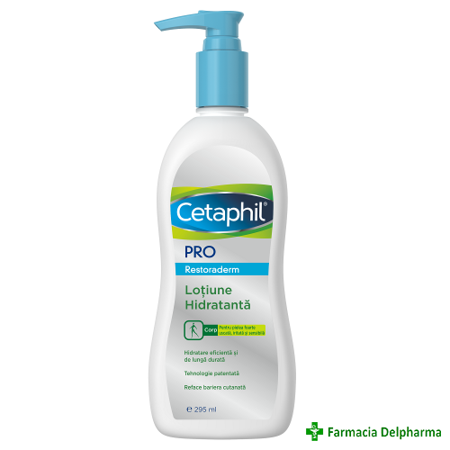 Lotiune hidratanta Cetaphil PRO Restoraderm x 295 ml, Galderma