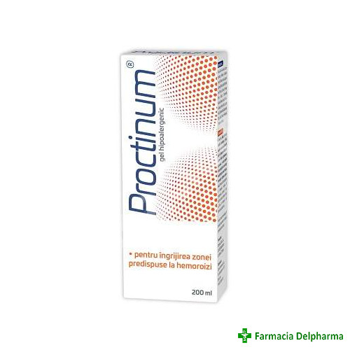 Proctinum gel hipoalergenic x 200 ml, Zdrovit