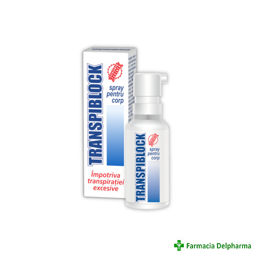 Transpiblock spray pentru corp x 50 ml, Zdrovit