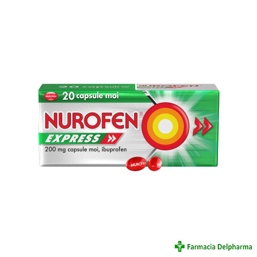 Nurofen Express 200 mg x 20 caps. moi, Reckitt