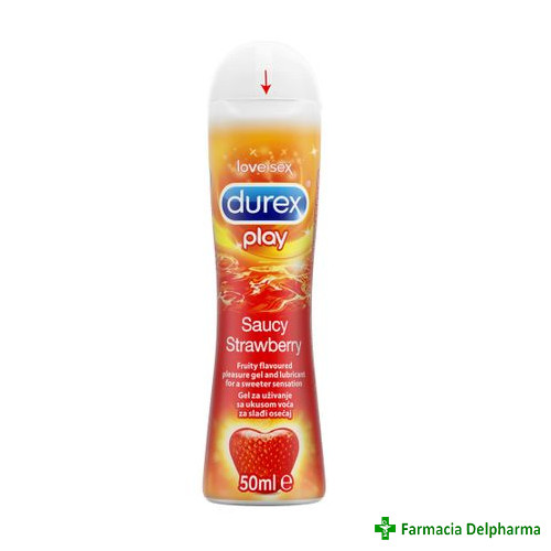 Lubrifiant Play Strawberry x 50 ml, Durex