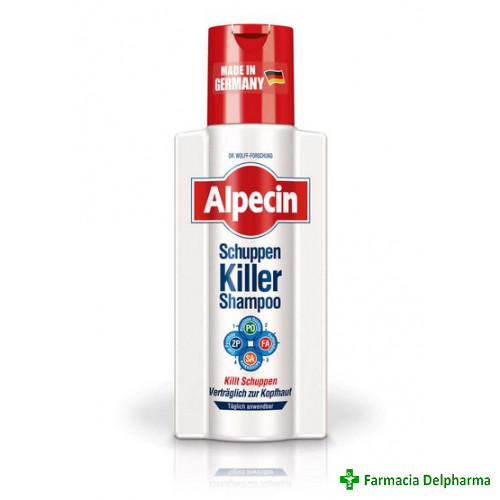 Alpecin Schuppen Killer sampon x 250 ml, Dr. Kurt Wolff