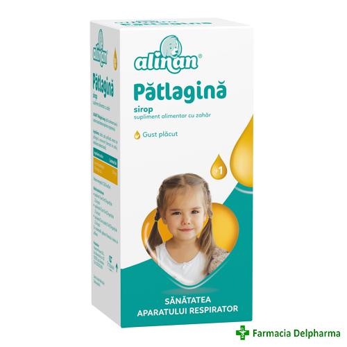 Alinan Patlagina sirop x 150 ml, Fiterman