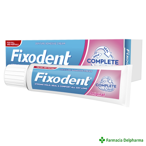 Crema adeziva Fixodent Complete Original x 40 g, Procter & Gamble