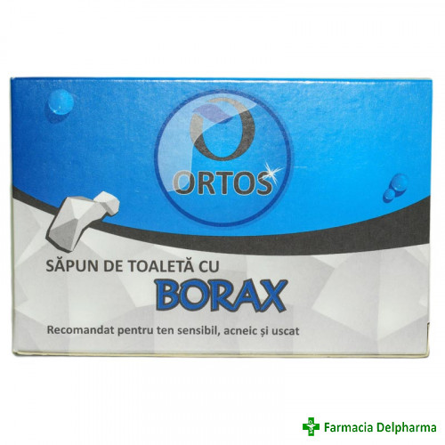 Sapun cu Borax x 100 g, Ortos