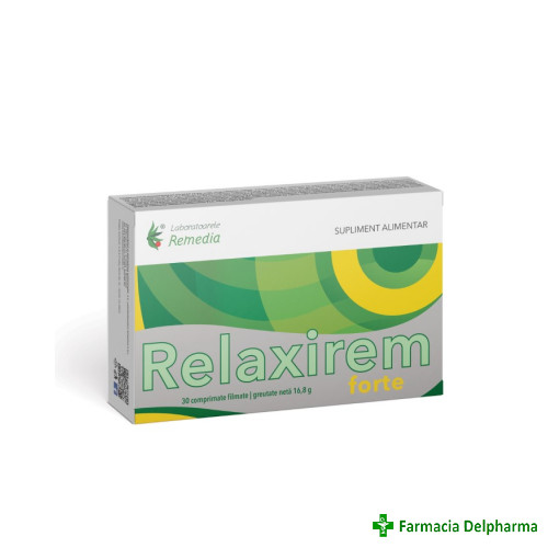 Relaxirem Forte x 30 compr., Remedia