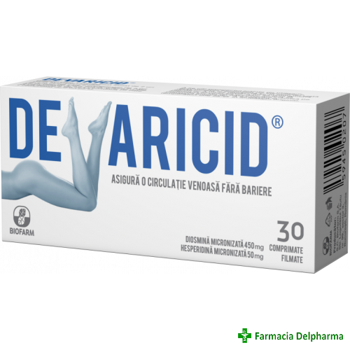 Devaricid x 30 compr., Biofarm