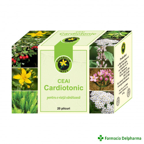 Ceai Cardiotonic x 20 plicuri, Hypericum