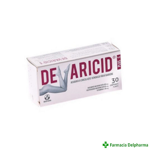 Devaricid pluc C x 30 compr., Biofarm