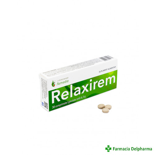 Relaxirem x 30 compr., Remedia