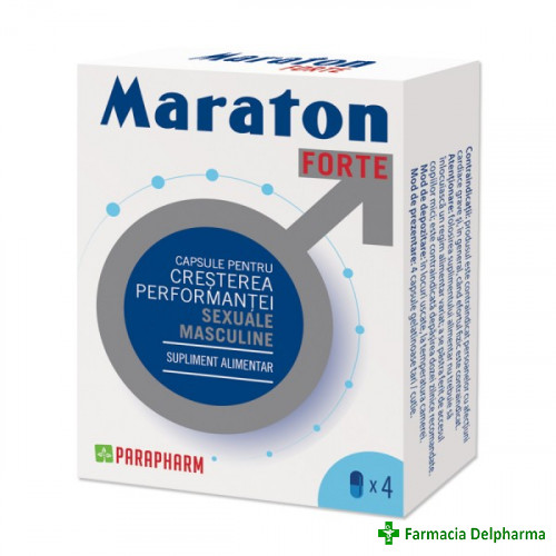 Maraton Forte x 4 caps., Parapharm