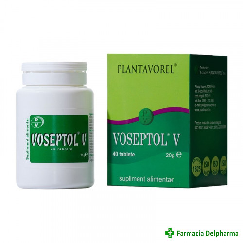 Voseptol V x 40 compr., Plantavorel