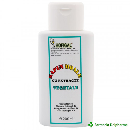 Sapun moale vegetal x 200 ml